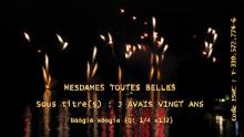 Mesdames toutes belles
